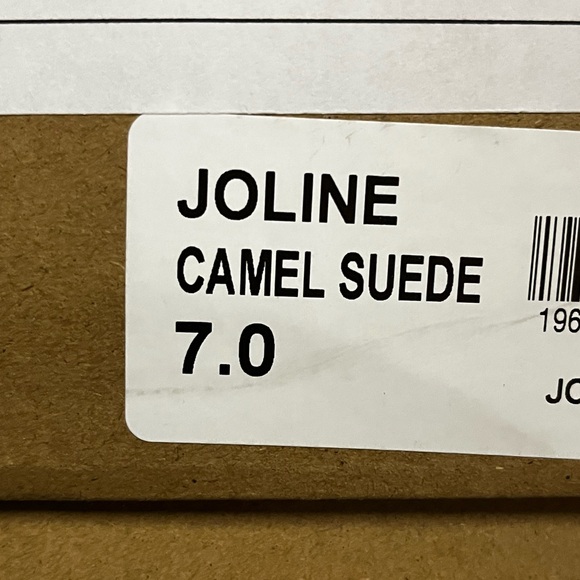 Steve Madden Women's Joline Block Heeled Boots Camel Suede Platform SHoes - Picture 5 of 6